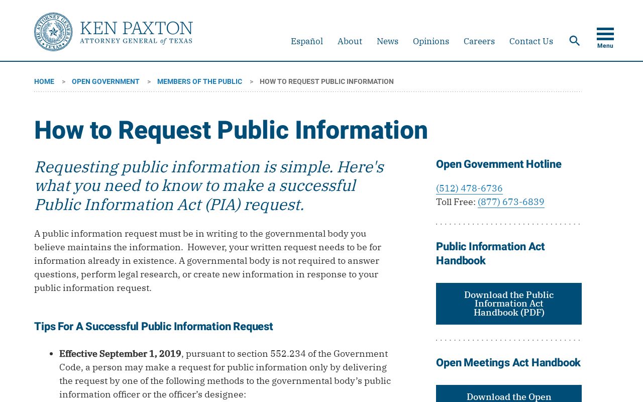 McLennan County resident lookup Texas public information request guidance