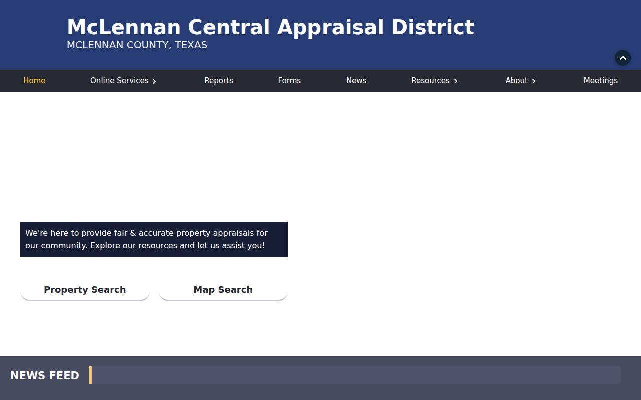 McLennan County street directory MCAD website-removal request form